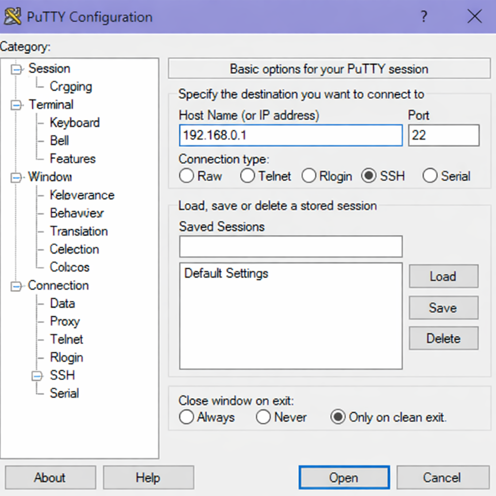 Connect to VPS with PuTTy